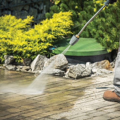 High pressure washing services in Cape Town - driveway and patio cleaning